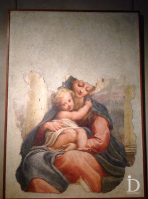 La fresque de Correggio dans la Galleria Nazionale