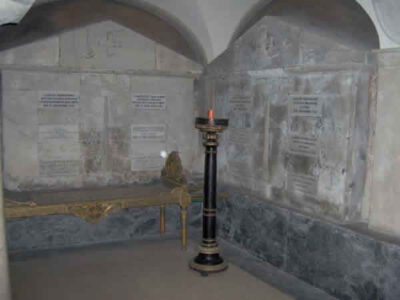 Cripte des farnese Giuseppe Verdi église de la Steccata