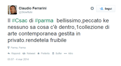 Fonte: twitter.it