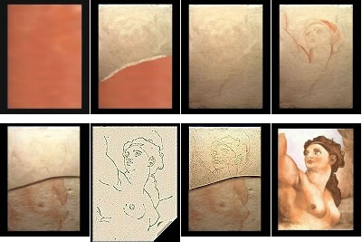 Passaggi realizzazione affresco