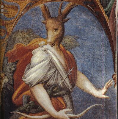La fresque Diana et Atteone Parmigianino